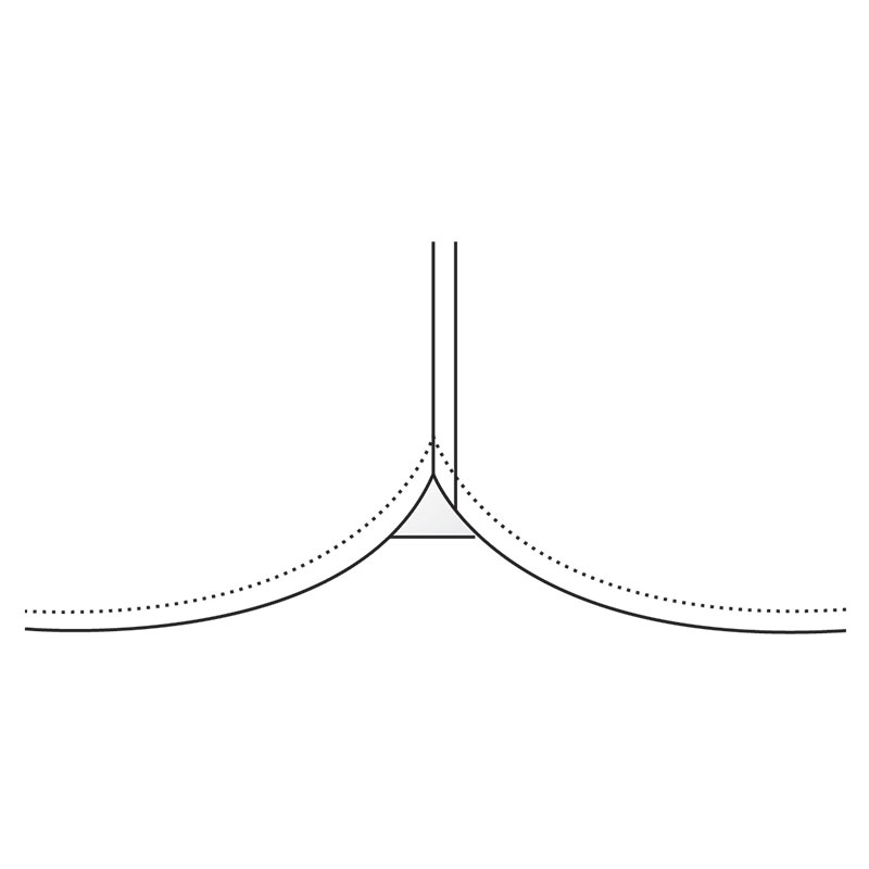 Triangle Gusset